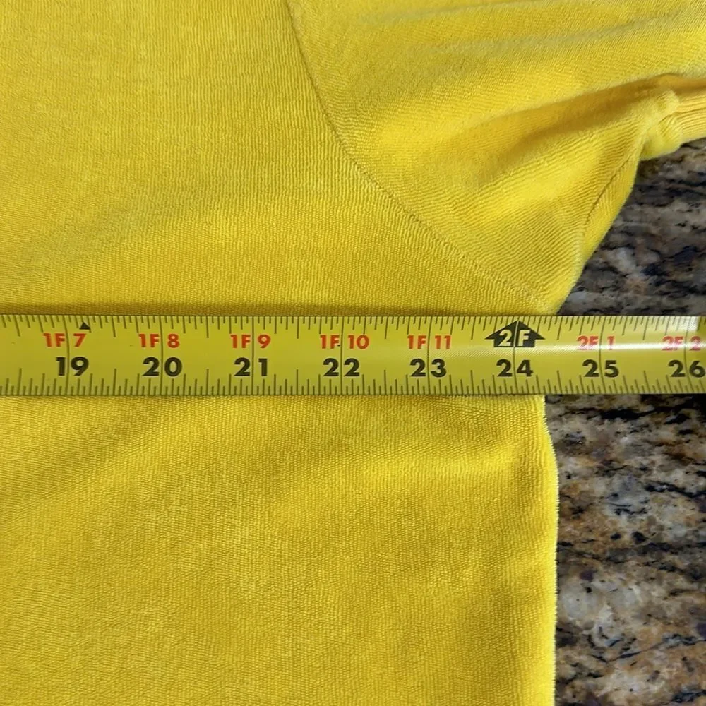 Polo By Ralph Lauren Yellow Cotton Short Sleeve Polo Shirt Size L